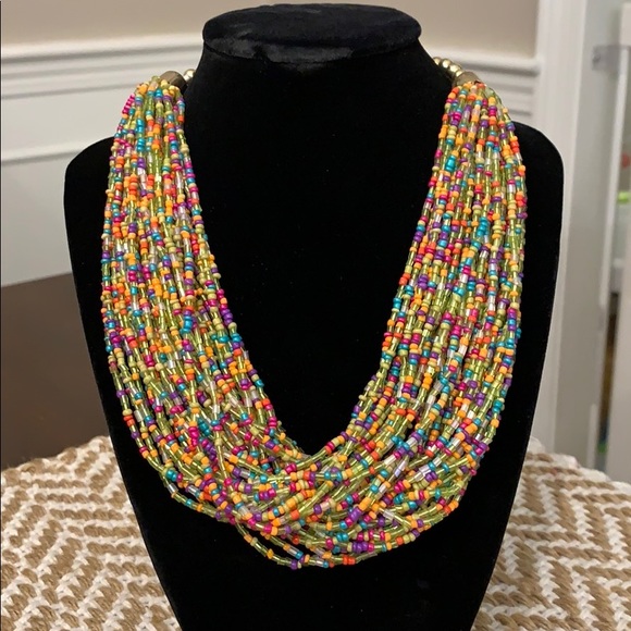 unknown Jewelry - Multi-strand beaded necklace